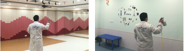 杭州橡⽪筋艺术培训有限公司室内空⽓净化